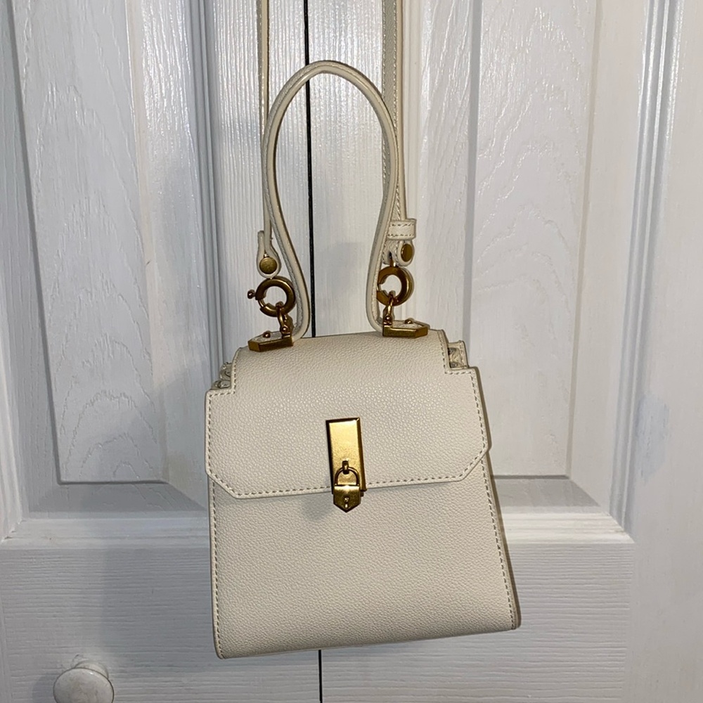 Charles & Kieth White Crossbody Bag